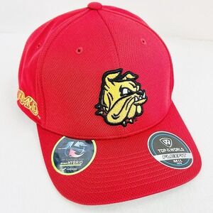 Top of the World Minnesota Duluth‎ Bulldogs Victory Hat Cap Stretch Flex M/L Red